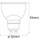 SMART+ WIFI MULTICOLOR RGBW LED žárovka 5W GU10 350lm 2700-6500K 230V