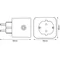 SMART+ WIFI Plug 16A 2300W 230V IP20 white