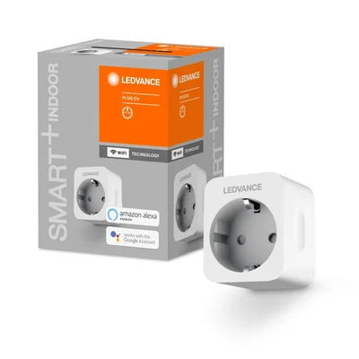 SMART+ WIFI Розетка 16A 2300W 230V IP20 білий
