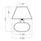 Smoke table lamp