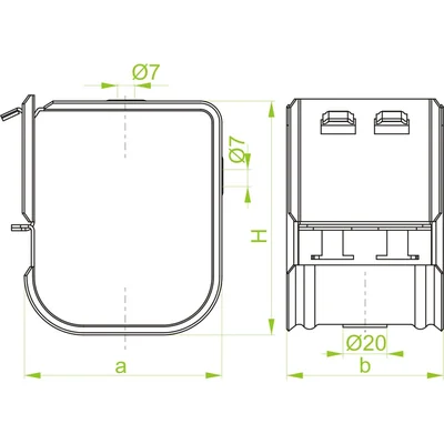 Snap clamp, OZM/OZMO