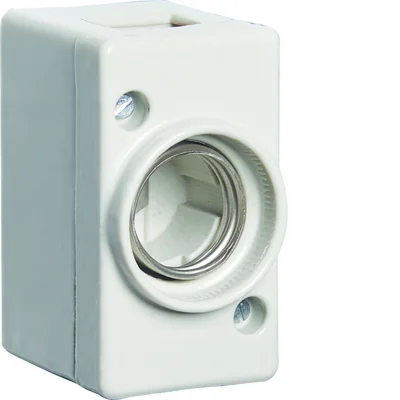 Socket D 487 DII/E27 25A 500V 1P, screw 4