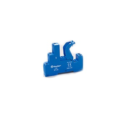 Socket for 46.61 series for DIN rail