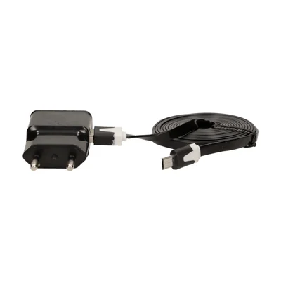 Socket power adapter with Micro USB plug for OR-AE-1367 charger, DC5V, 2A black