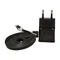 Socket power adapter with Micro USB plug for OR-AE-1367 charger, DC5V, 2A black