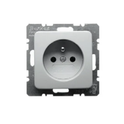 Socket with earthing cream