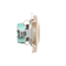 Socket with earthing Schuko (module), 230V, beige