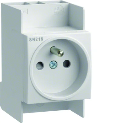 Socket with ground pin