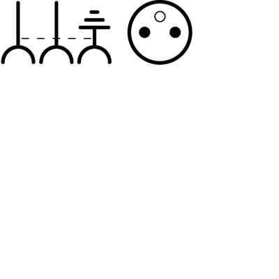 Socket with ground pin