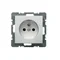Socket with grounding white