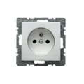 Socket with grounding white