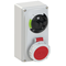 Socket with switch fixed 400V 16A 3P IP67