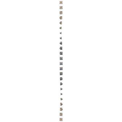 Socket without grounding with shutters (module) 16A 230V screw terminals cream