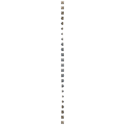 Socket without grounding with shutters (module) 16A 250V screw terminals gold (metallic)