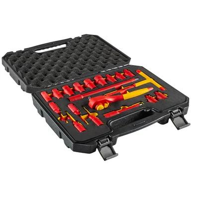 Socket wrenches 1000V, 19 pcs.