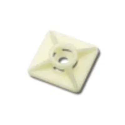 Socle collé 19x19 mm blanc max. 3,6