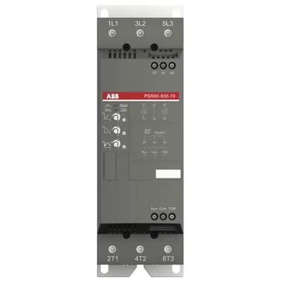 Softstartér PSR60-600-70 - 60 A - 208 ... 600 V AC výkon 30 kW při 400 V