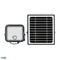 SOLAR LED FLOODLIGHT SOLPAR 10W 1500LM 4000K IP65 BLACK PIR