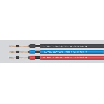 SOLARFLEX-X H1Z2Z2-K Przewód fotowoltaiczny 1×6 mm² czerwony podwójna izolacja