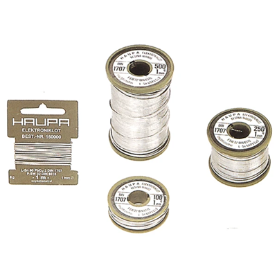 Solder for electronics with rosin ø 1mm 250g Sn 60%