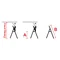 SOLID 6-step free-standing ladder