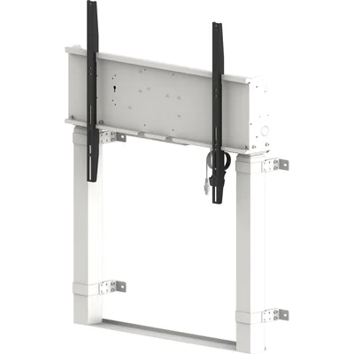 Sollevatore elettrico a parete monocolonna per monitor fino a 98"