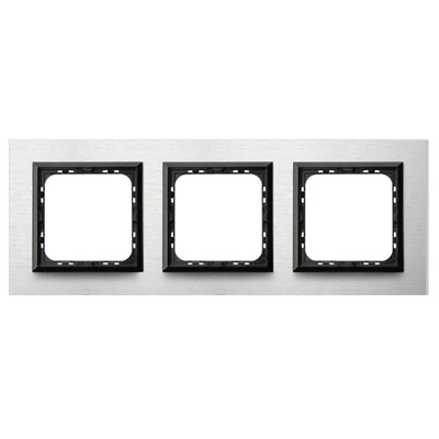 SONATA Brushed aluminum triple frame