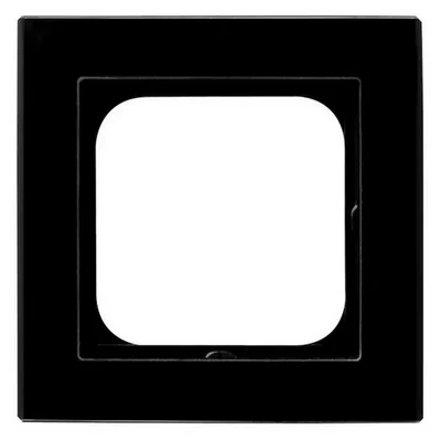 SONATA Cadre simple verre noir