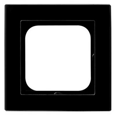 SONATA Cadre simple verre noir