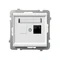 SONATA Computer socket, single, cat. 5e white