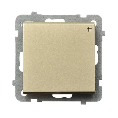 SONATA Cross connector champagne gold, frameless
