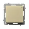 SONATA Cross connector champagne gold, frameless