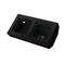 SONATA Double corner box with a black metallic frame