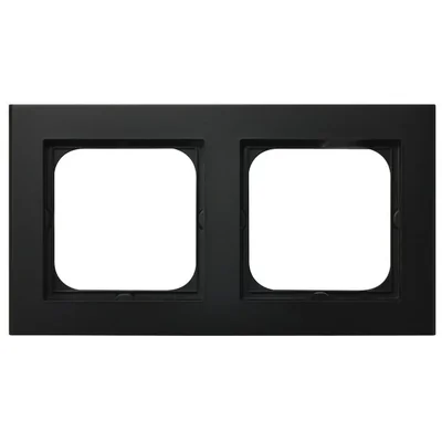 SONATA Double frame black metallic