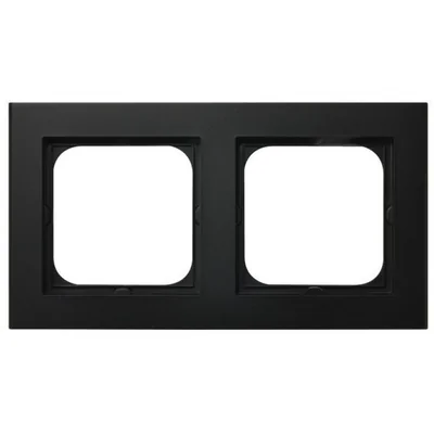 SONATA Double frame black metallic
