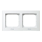 SONATA Double frame for IP44 switches, white