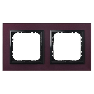 SONATA Double frame gray glass