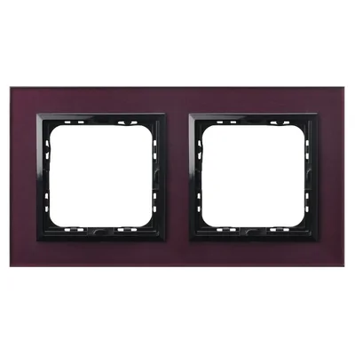 SONATA Double frame gray glass