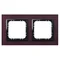 SONATA Double frame gray glass