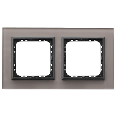 SONATA Double frame gray glass