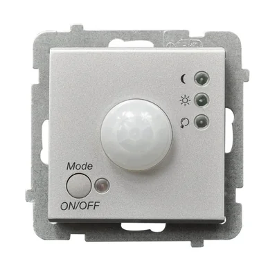 SONATA Electronic motion sensor, no frame silver mat