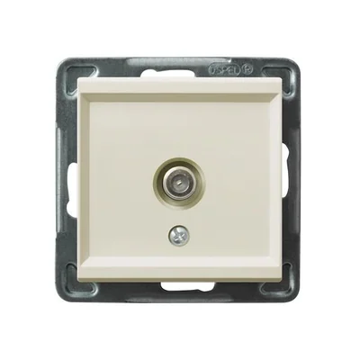 SONATA F ecru single antenna socket