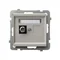 SONATA F-type antenna socket single cashmere
