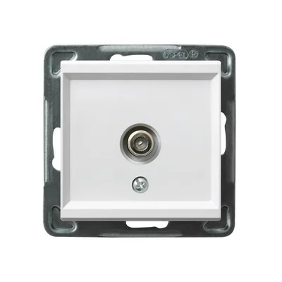 SONATA F-type single antenna socket white
