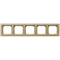 SONATA Five-fold champagne gold frame