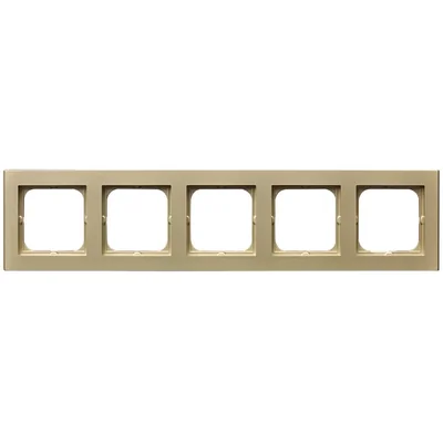 SONATA Five-fold champagne gold frame