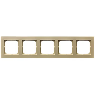 SONATA Five-fold champagne gold frame
