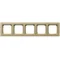 SONATA Five-fold champagne gold frame