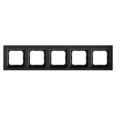 SONATA Five-piece frame - brushed anthracite color