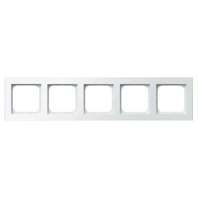 SONATA Fivefold white frame